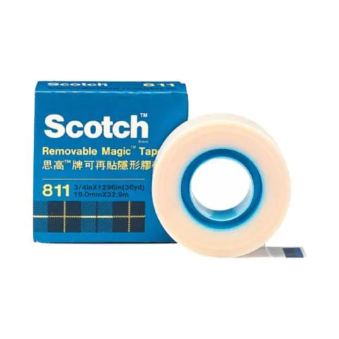 3M Scotch 811可再貼隱型膠帶